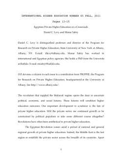 Levy and Sabry-EH final - Open Access Journals at BC