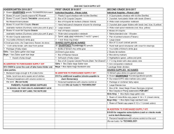 Kindergarten - Zach Elementary School