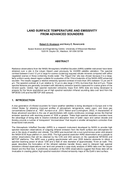 Knuteson EUMETSAT Conference Paper