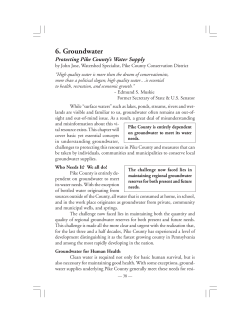 Ch6-Groundwater - Pike County Conservation District