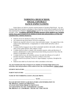 nordonia high school social contract dance