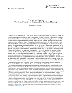 this PDF file - Journal of Narrative Politics