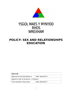 Sex-and-Relationships-Policy-Spring-2014