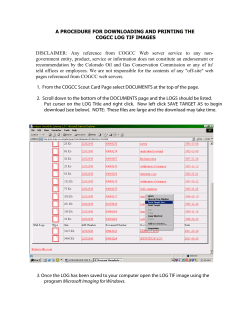 A PROCEDURE FOR DOWNLOADING AND PRINTING THE