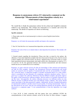 Response to anonymous referee #1`s interactive comment on the