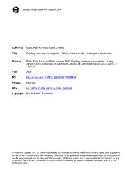Kallio kuncova capillary pressure microinjection
