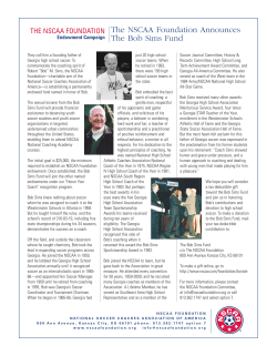 Bob Sims Fund