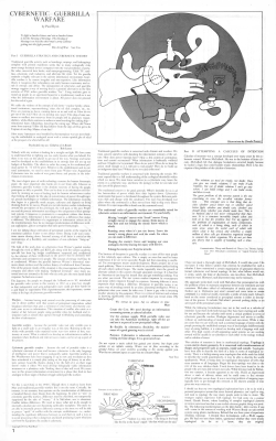 Ryan, Paul. &mdash; &laquo;Cybernetic guerrilla warfare&raquo;.