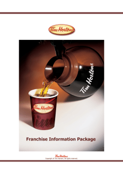 Franchise Information Package