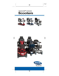 Invacare Scooters