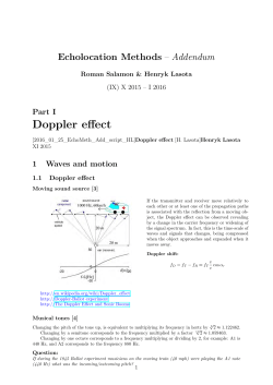 Doppler effect