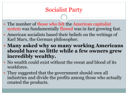 The Whos Who Contd - St. Bernard Parish School