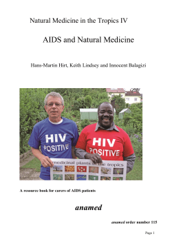 AIDS and Natural Medicine