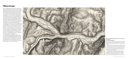 Showing the shape of the land