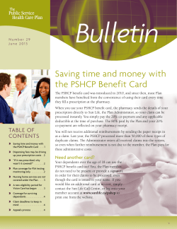 saving time and money with the PsHcP benefit card