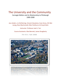 The University and the Community