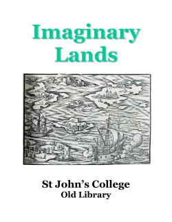Imaginary Lands activity booklet