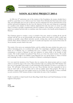 downloaded from this website - Vicky Noon Educational Foundation