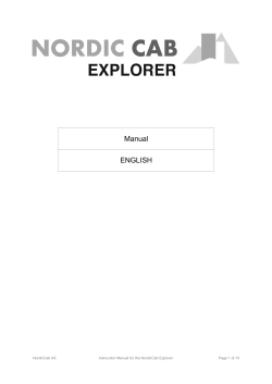 Manual ENGLISH