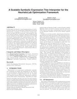 A Scalable Symbolic Expression Tree Interpreter for the