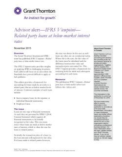 Related party loans at below-market interest rates