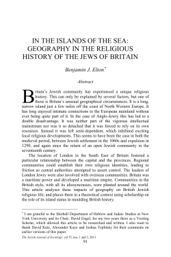 this PDF file - Jewish Journal of Sociology