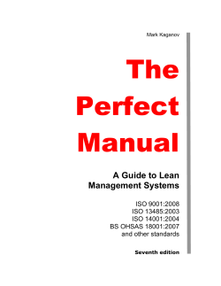 A Guide to Lean Management Systems book