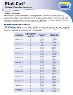 Plat-Cat - Smooth-On