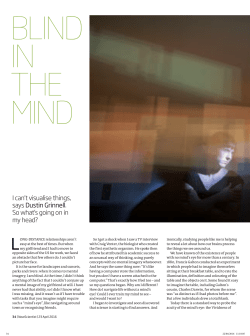 Dustin Grinnell in New Scientist - University of Exeter Medical School