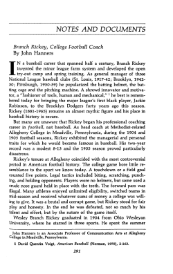 notes anddocuments - Open Journal Systems