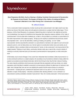 Does Preparatory Site Work, Such as Clearing or Grading