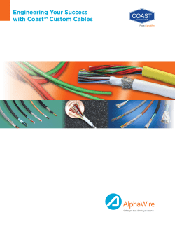 Engineering Your Success with Coast™ Custom Cables