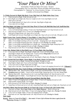 Your Place Or Mine - Silkeborg Linedance