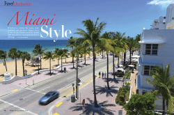 Miami Style (TravelDestination, Asia Spa, Jan-Feb