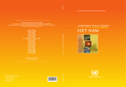 Investment Policy Review of Viet Nam