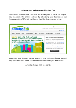 Our website You can rea homepage w Advertising y