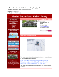 Marian Sutherland Kirby Library