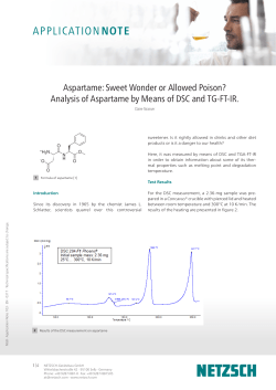 Aspartame: Sweet Wonder or Allowed Poison?
