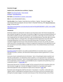 Nonviolent Struggle compendium