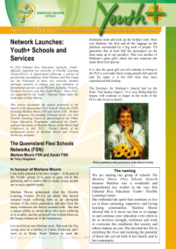 Network Launches: Youth+ Schools and Services
