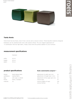 tante annie - Roels Spaces