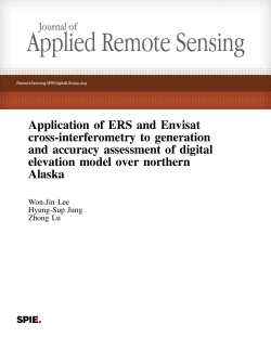 Application of ERS and Envisat cross