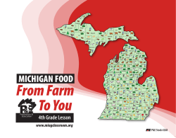 michigan food - Michigan Farm Bureau