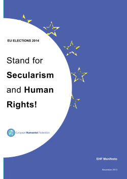 EN version - European Humanist Federation