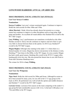 here - Longwood Harriers