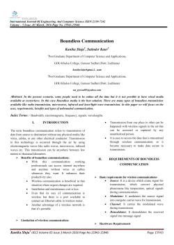 Boundless Communication