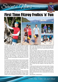 First Time Fitzroy Frolics `n` Fun