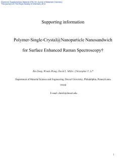 Supporting Information - Soft Materials Group