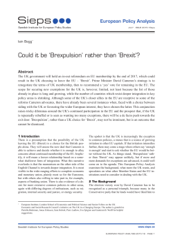 Could it be `Brexpulsion` rather than `Brexit`?