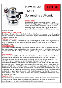 How to use The La Sorrentina / Atomic